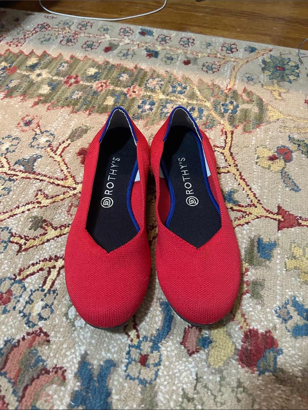 Rothy’s Red Ballet Flats 11.5